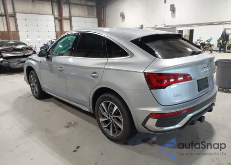 2023 Audi Q5 Sportback Premium Plus 45 Tfsi S Line Quattro S Tronic из США, поврежденный, VIN WA15AAFY1P2031367